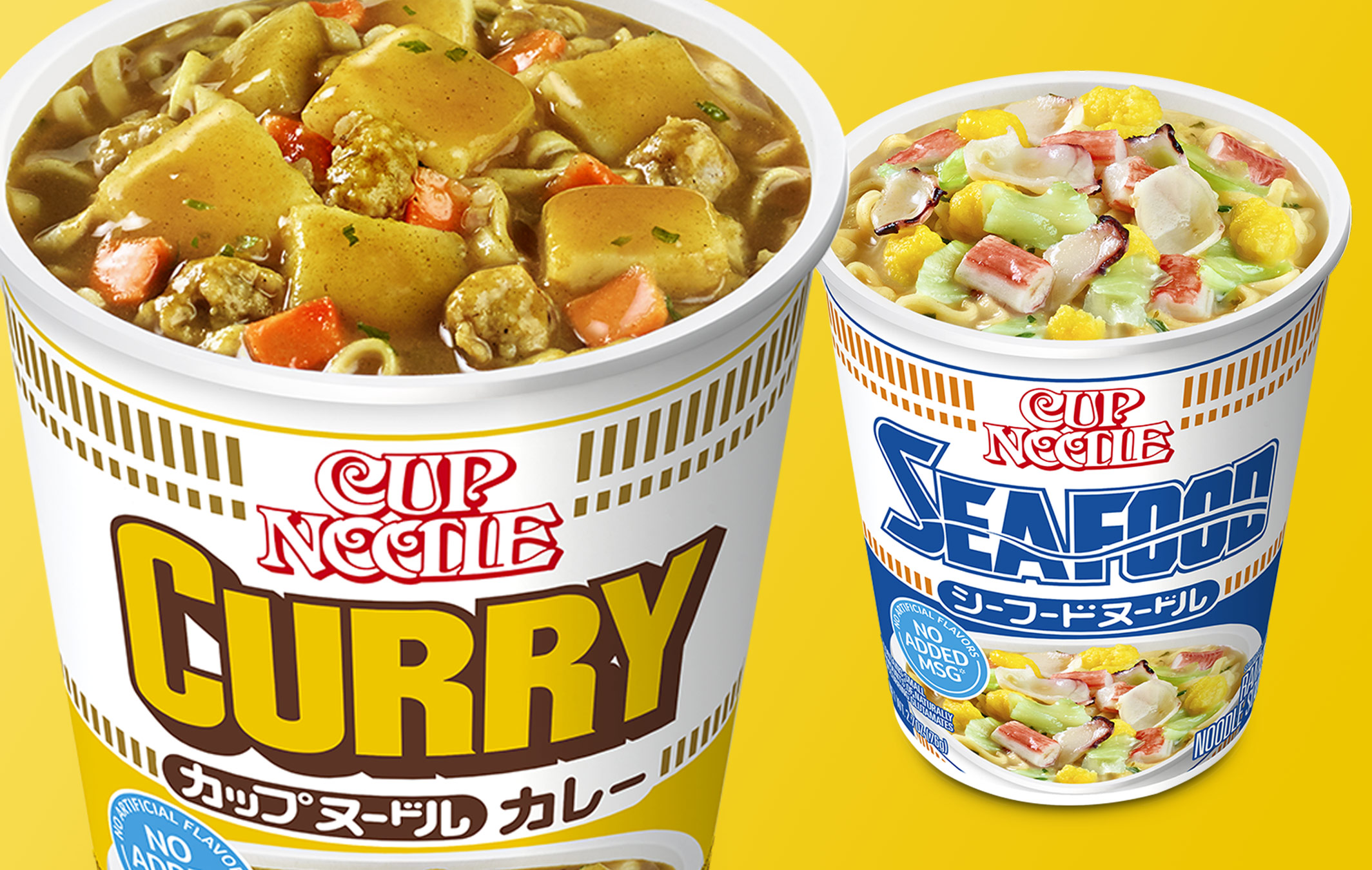 Nissin Cup Noodles Curry and Seafood